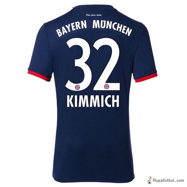 Camiseta Bayern de Múnich Replica Segunda Ropa Kimmich 2017/18